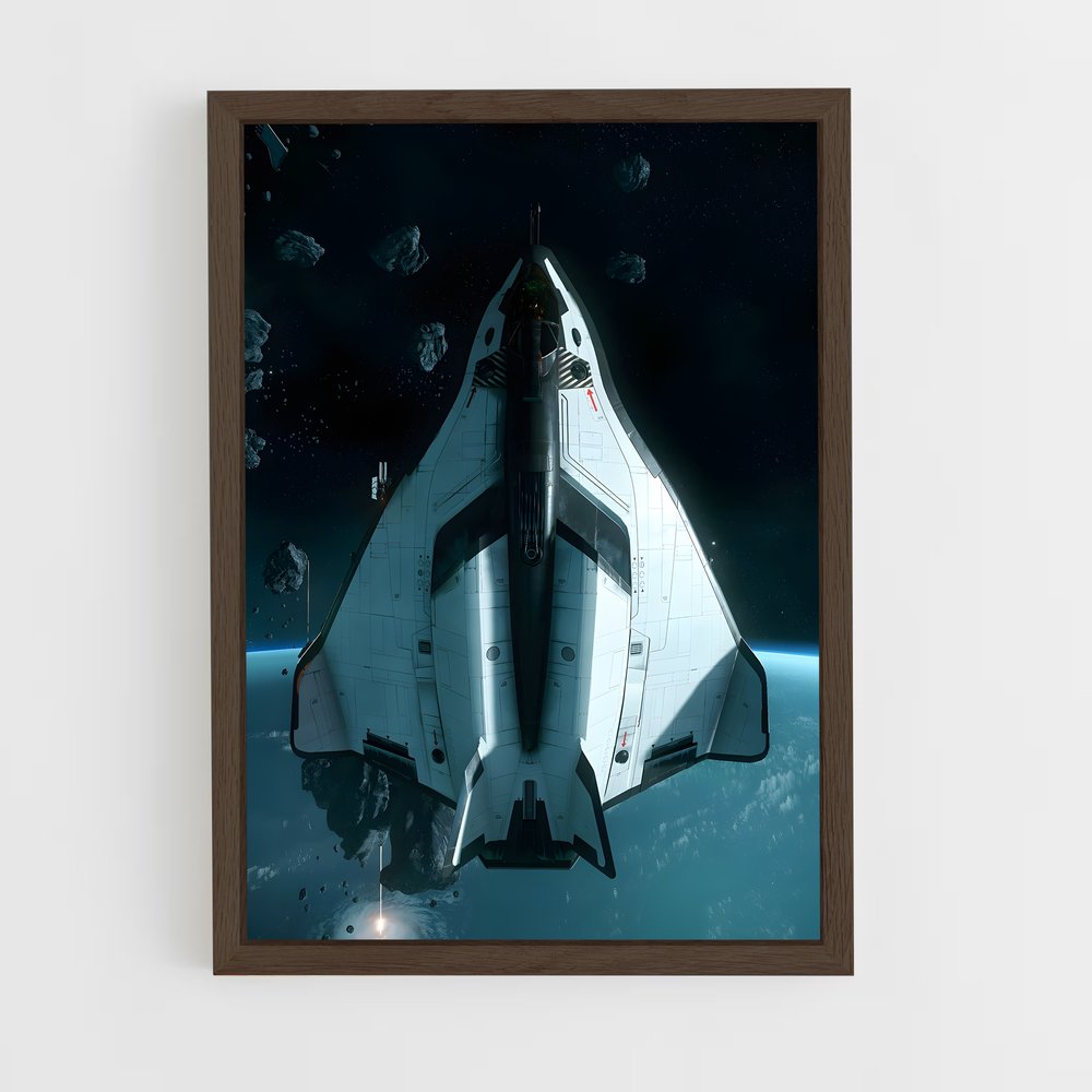 Poster Star Citizen Entertainment Ligne épurée (vue 5)
